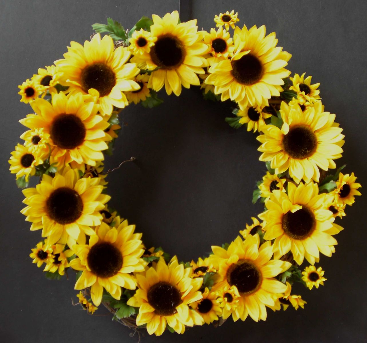 Sunflower wreath